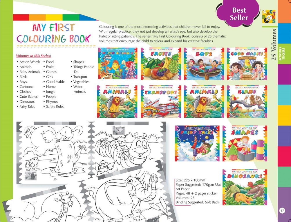 My First Coloring Books | Xactbook